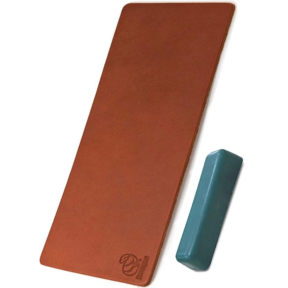Stropping Leather Strop Kit for Knives Sharpening- Double Sided